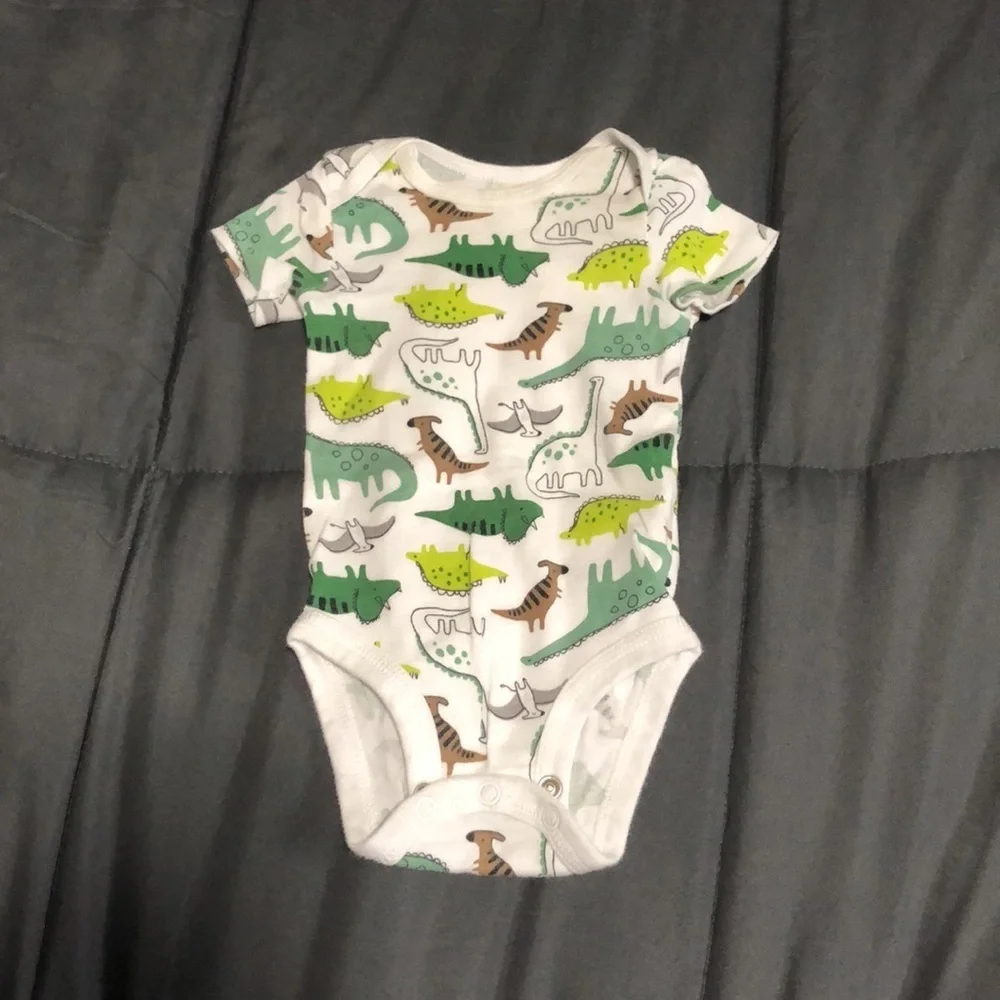 Set of 3 Dino Onesies by Carter’s 3M